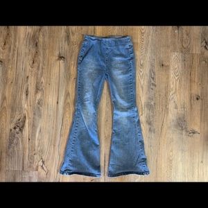 Chelsea and Violet girls jeans - elastic waist in back - so cute! Size Small
